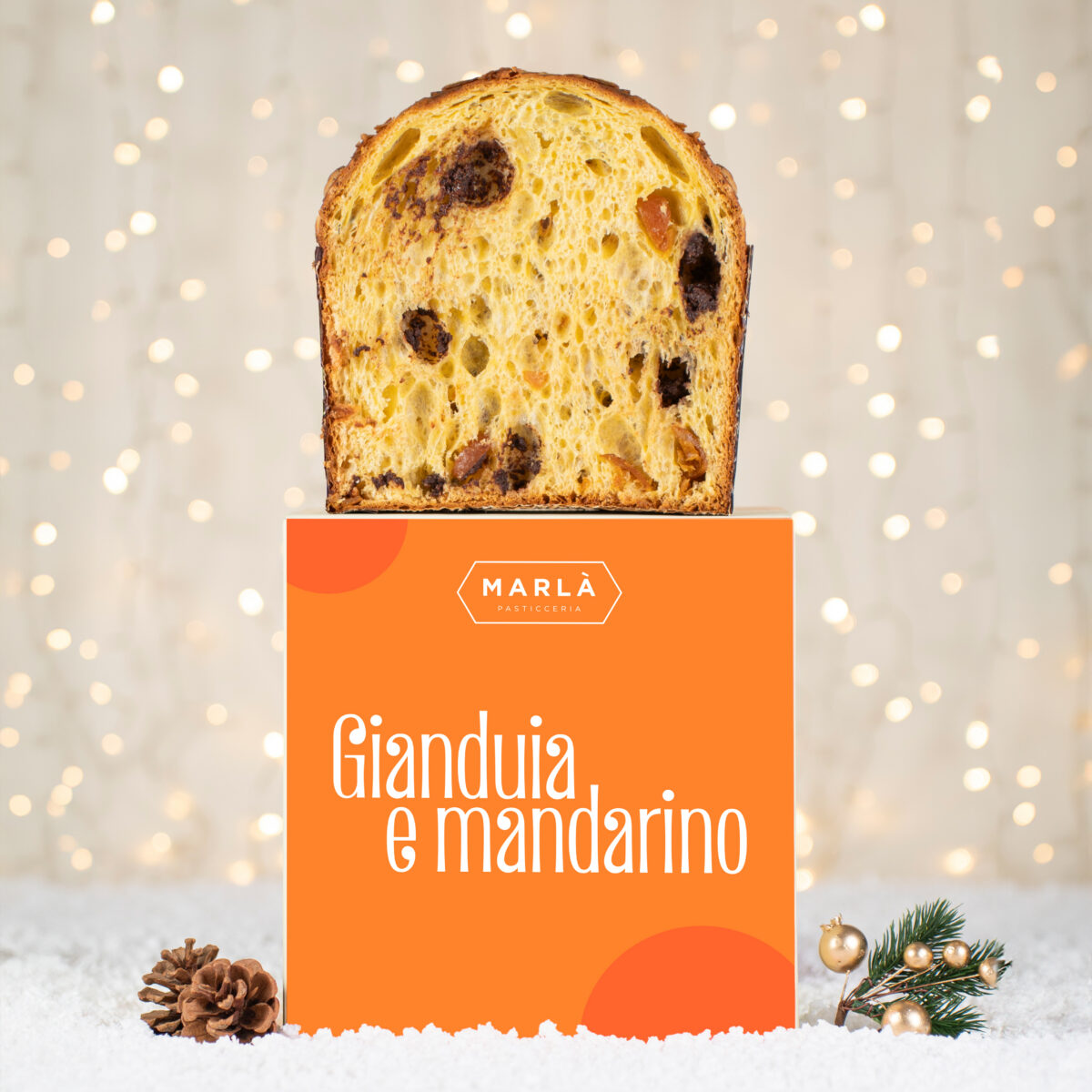 Gianduia and mandarin Veneziana