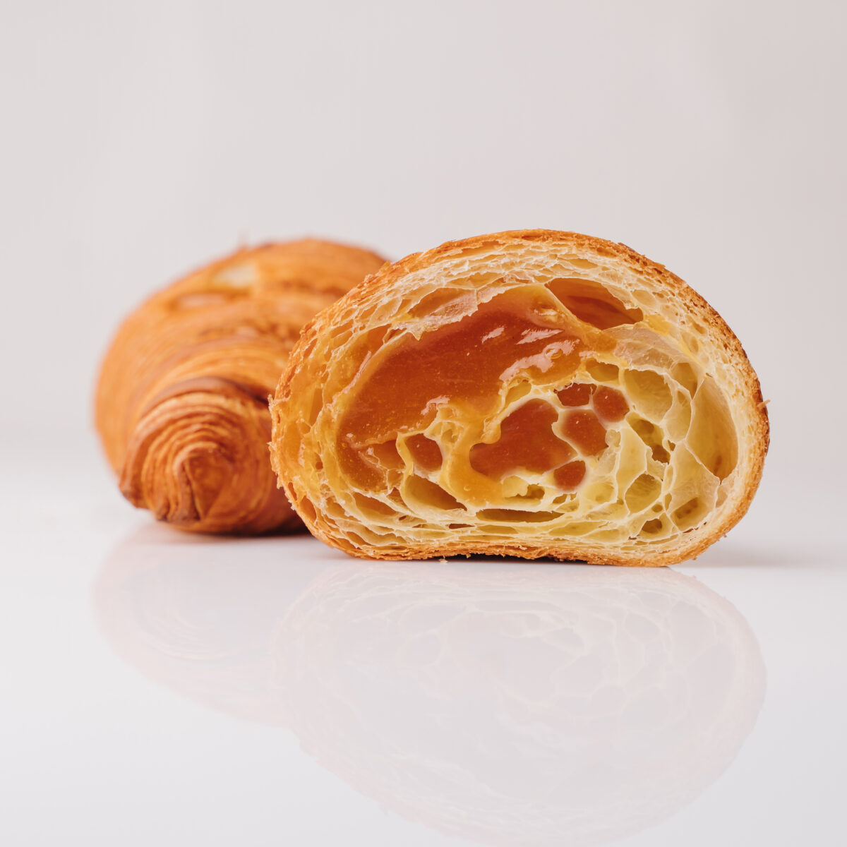 Apricot jam brioche
