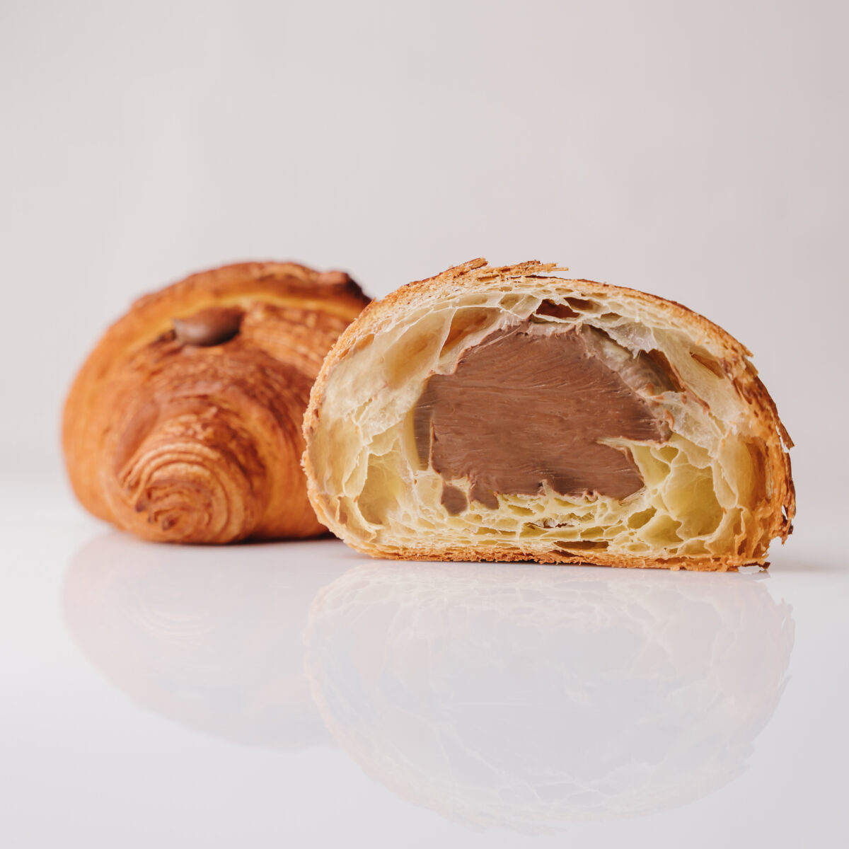 Chocolate cream brioche